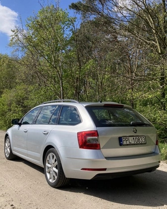 Skoda Octavia cena 43900 przebieg: 227000, rok produkcji 2018 z Jarocin małe 106